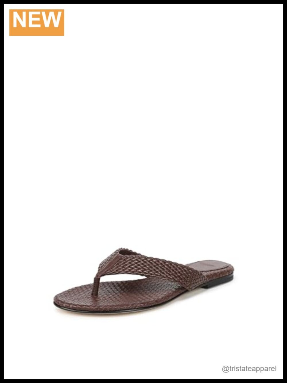 Womens Leather Thong Flip Flop Sandals Slip On Casual Flat Sandals